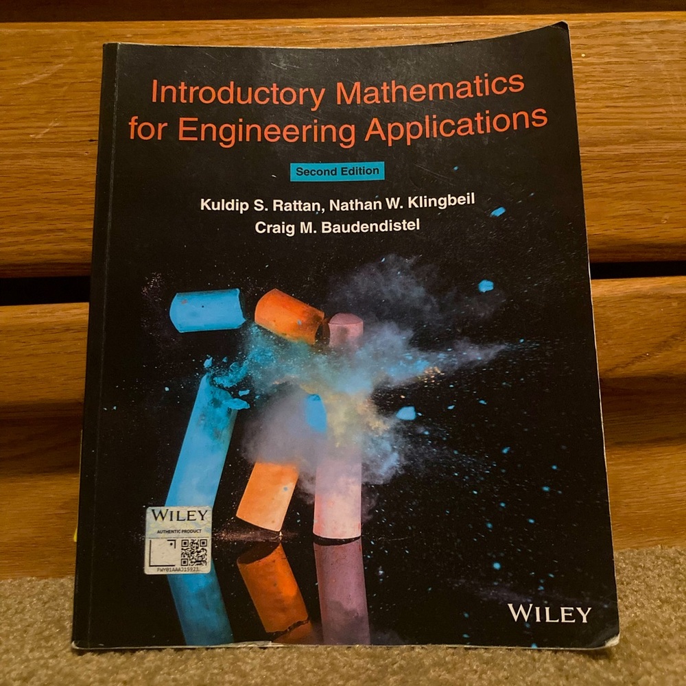 Introductory Mathematics for Engineering Applications (ISBN: 9781119604426)